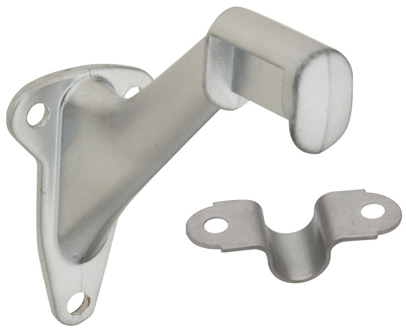 National Hardware N830-134 Handrail Bracket, Aluminum, Satin Chrome