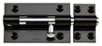 National Hardware N152-121 Barrel Bolt, 0.6 in Dia Bolt Head, 5 in L Bolt, Steel