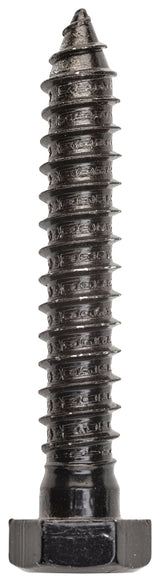 National Hardware V1863 Series N179-155 Lag Bolt, 1/2 in Thread, Steel, Powder-Coated