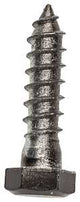 National Hardware V1863 Series N179-156 Lag Bolt, 3/8 in Thread, Steel, Powder-Coated