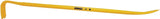 DEWALT DWHT55131 Wrecking Bar, 36 in L, Beveled Tip, Steel, Yellow