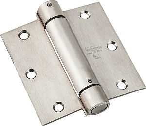 National Hardware N350-785 Spring Hinge, Stainless Steel, Zinc, 30 lb