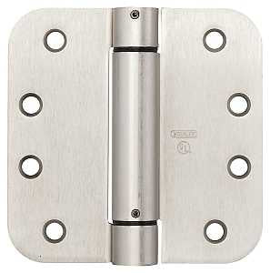 National Hardware N351-023 Spring Hinge, Steel, Satin Nickel, 37 lb