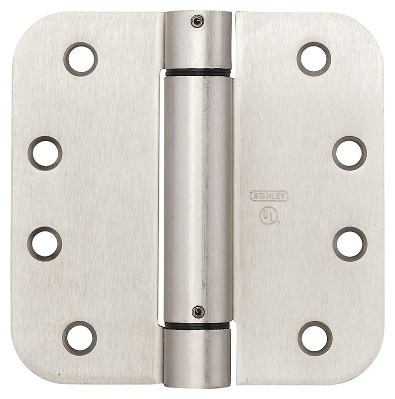 National Hardware N351-023 Spring Hinge, Steel, Satin Nickel, 37 lb