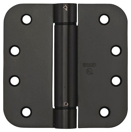 National Hardware V522 Series N351-015 Spring Hinge, Steel, Oil-Rubbed Bronze, 37 lb