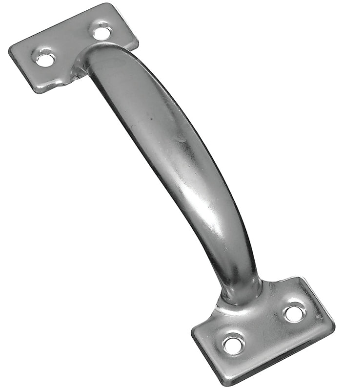 National Hardware N116-707 Door Pull, 1-3/4 in W, 1.62 in D, Steel, Zinc