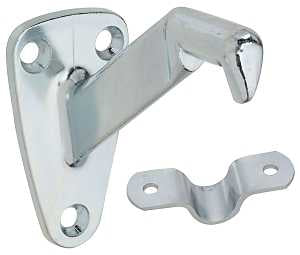 National Hardware N112-862 Handrail Bracket, 250 lb, Zinc, Zinc