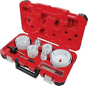 Milwaukee Hole Dozer 49-22-4105 Hole Saw Kit, 19-Piece, Bi-Metal