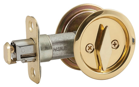 National Hardware V1954 Series N350-371 Privacy, Pocket Latch, Steel, Brass