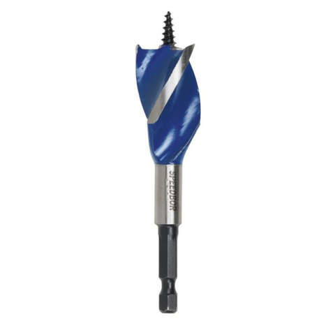 Irwin Speedbor 7/8 in. X 4 in. L Carbon Steel Wood Boring Bit Quick-Change Hex Shank 1 pc