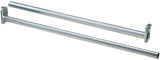 National Hardware DPV209 N338-327 Closet Rod, 48 to 72 in L, Steel, Bright