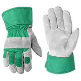 Ace Child's Indoor/Outdoor Gloves Green Youth 1 pair, Pack of 6