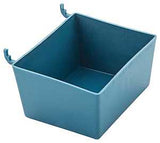 National Hardware N112-068 Parts Tray, 3-1/2 in L, 3 in W, 2 in H, Plastic, Blue