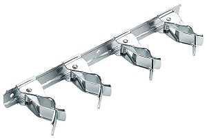 National Hardware N112-074 Tool Storage Clip, 4-Compartment, Steel