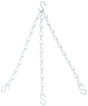 National Hardware V2663 Series N275-040 Flower Plant Chain, 18 in L, Steel, White