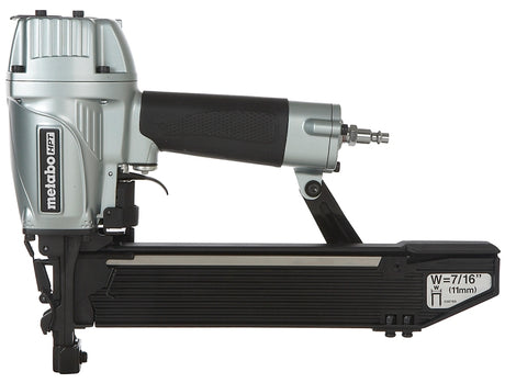 Metabo HPT N5008AC2M Stapler, 7/16 in W Crown, 1 to 2 in L Leg, Standard Crown Staple, 157 Magazine