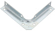 National Hardware V114 Series N245-415 Corner Brace, 4 in L, 5/8 in W, 4 in H, Steel, Zinc, 0.04 Thick Material