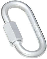 National Hardware 3150BC Series N223-008 Quick Link, 1/8 in Trade, 220 lb Working Load, Steel, Zinc