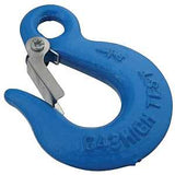 National Hardware 3247BC Series N265-504 Eye Slip Hook, 1/4 in, 2600 lb Working Load, Steel, Blue