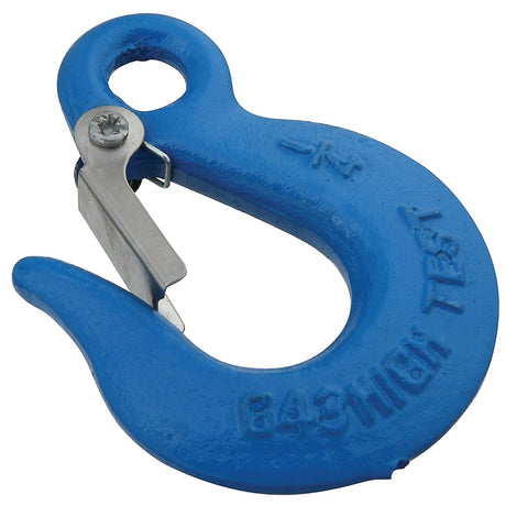 National Hardware 3247BC Series N265-504 Eye Slip Hook, 1/4 in, 2600 lb Working Load, Steel, Blue