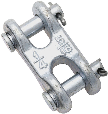 National Hardware 3248BC Series N240-879 Clevis Link, 1/4 x 5/16 in Trade, 3900 lb Working Load, 43 Grade, Steel, Zinc