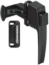 National Hardware V1326 Series N178-392 Pushbutton Latch, Black, 1-3/4 in Hole Spacing, Zinc, 5/8 to 2 in Thick Door