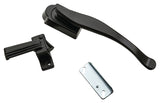 National Hardware V1331 Series N100-034 Lift Lever Latch, Black, 1-3/4 in Hole Spacing, Zinc, 3/4 to 1-1/4 in Thick Door