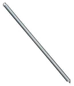 National Hardware V76 Series N185-934 Door Spring, 3/8 in Dia, 16 in L, Steel, Zinc