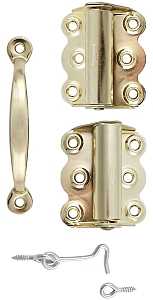 National Hardware V92 Series N190-769 Set, Steel, Brass