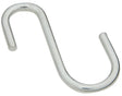 National Hardware 3315 Series N263-582 Open S-Hook, Steel, Zinc