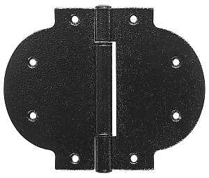 National Hardware N109-026 T-Hinge, 2-5/16 in H Frame Leaf, Steel, 48 lb