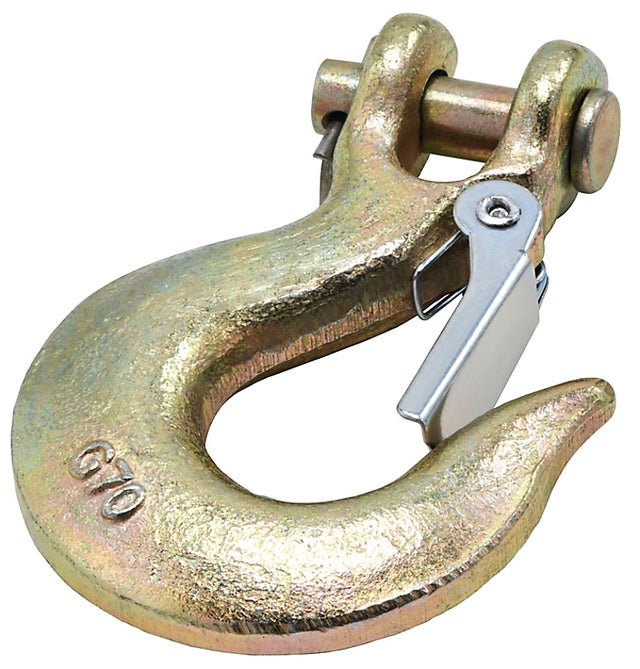 National Hardware 3256BC Series N830-319 Clevis Slip Hook with Latch, 5/16 in, 4700 lb Working Load, Steel