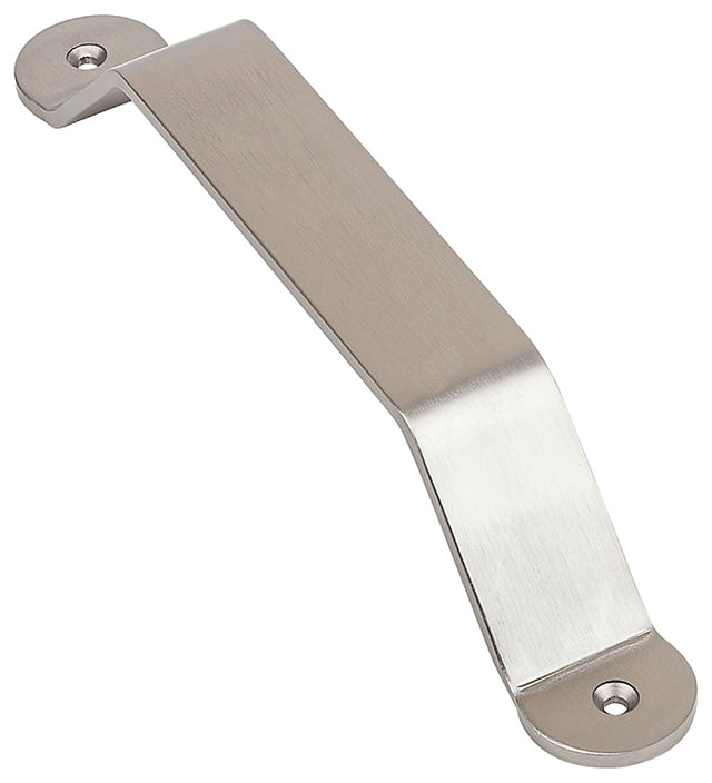 National Hardware N187-012 Bar Pull, 10 in H, Steel, Satin Nickel