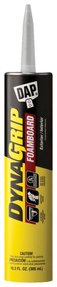 DAP DYNAGRIP 27519 Foamboard Construction Adhesive, Off-White, 10.3 oz Cartridge