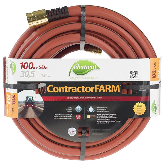 Swan ELCF58100 Water Hose, 100 ft L