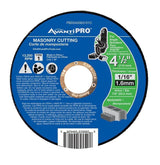 Avanti Pro PBD045063101C Cut-Off Wheel, 4-1/2 in Dia, 1/16 in Thick, 7/8 in Arbor