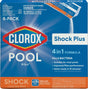 Clorox 32606CLX POOL & Spa Shock Plus Series Pool Chemical, 1 lb Bag, Solid, Chlorine, 5 to 5.5 pH