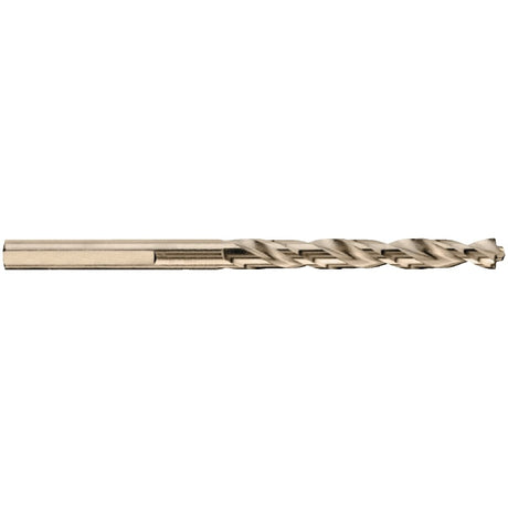 DEWALT DW1912B Drill Bit, 3/16 in Dia, 3-1/2 in OAL, Spiral Flute, 3-Flat Shank, Pack of 12