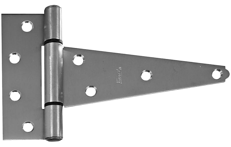 National Hardware V1953 Series N100-044 Storm Door Latch, Zinc, Satin Nickel, 7/8 to 1-3/8 in Thick Door