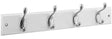 National Hardware DPV8170 Series S813-030 Hook Rail, Wall Mounting, 18 in L x 5/8 in W x 2-3/4 in H Dimensions, White