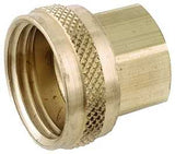 Anderson Metals 757401-1208 Hose Adapter, 3/4 in FIP x 1/2 in FIP, Brass