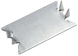 Raco 2709 Cable Protector Plate, 2.563 in L, 1-1/2 in W, 1/16 in Thick, Aluminum, Pre-Galvanized