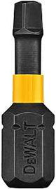 DEWALT DWA1SQ2IRB Insert Bit, Square Drive, 1/4 in Shank, Hex Shank, 1 in L, Steel, Pack of 50