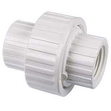 IPEX 435906 Pipe Union with Buna O-Ring Seal, 1/2 in, FPT, PVC, White, SCH 40 Schedule, 150 psi Pressure