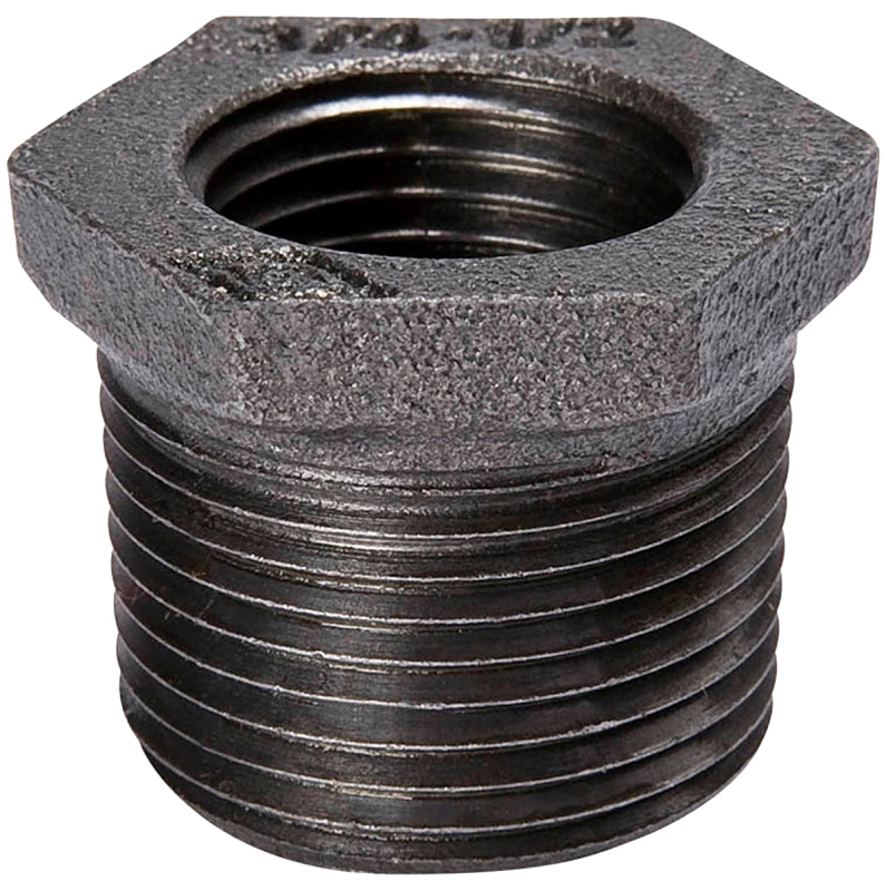 B & K 521-930HC Pipe Bushing, 1/2 x 1/8 in, Male x Female, 150 to 300 psi Pressure