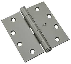 National Hardware N236-014 Template Hinge, Steel, Prime Coat, Non-Rising, Removable Pin, 90 lb, Pack of 6