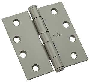 National Hardware N236-016 Template Hinge, Steel, Prime Coat, Non-Rising, Removable Pin, 85 lb, Pack of 12