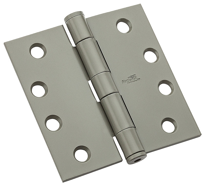 National Hardware N236-016 Template Hinge, Steel, Prime Coat, Non-Rising, Removable Pin, 85 lb, Pack of 12