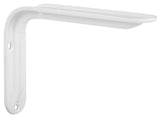 Knape & Vogt Silhouette 217SP WH 10 Shelf Bracket, 9-7/8 in L, 6-1/2 in H, Pack of 10