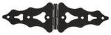 National Hardware N109-033 Strap Hinge, 4-17/32 in W Frame Leaf, 7-7/8 in H Frame Leaf, Steel, Reversible Pin, 40 lb